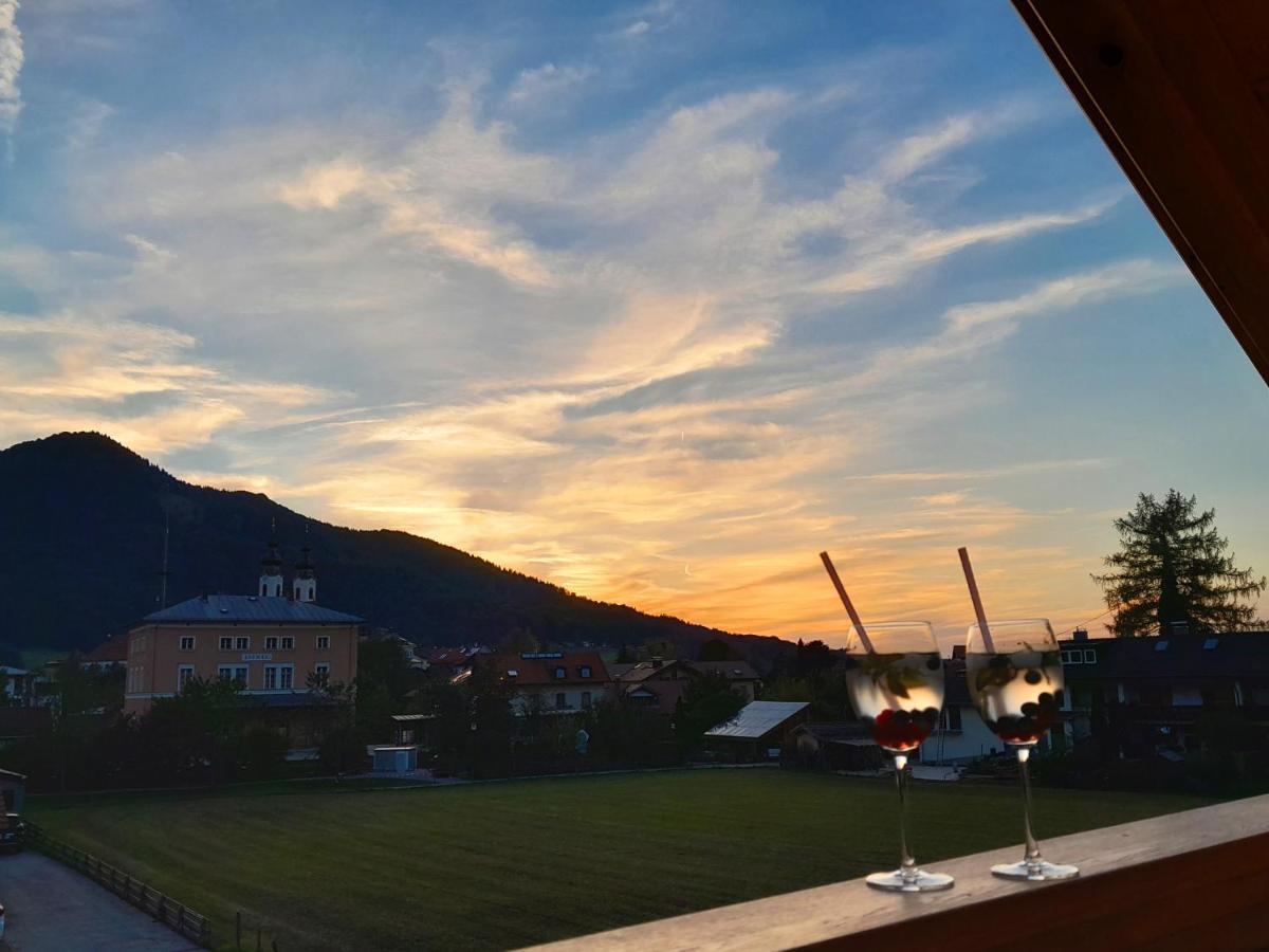 Ferienwohnung Bergblick Loft Aschau im Chiemgau Buitenkant foto